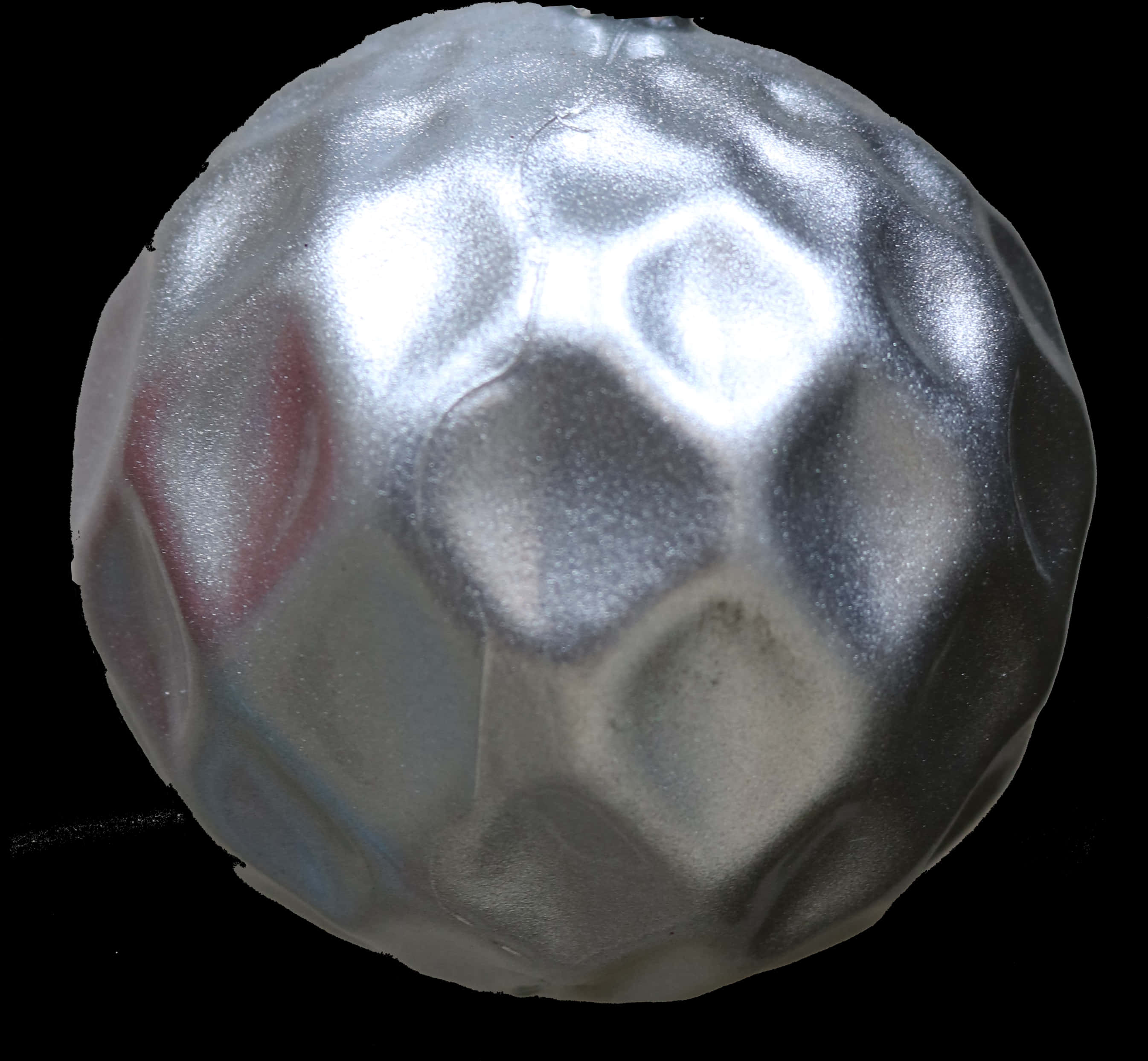 Silver Christmas Ornament PNG