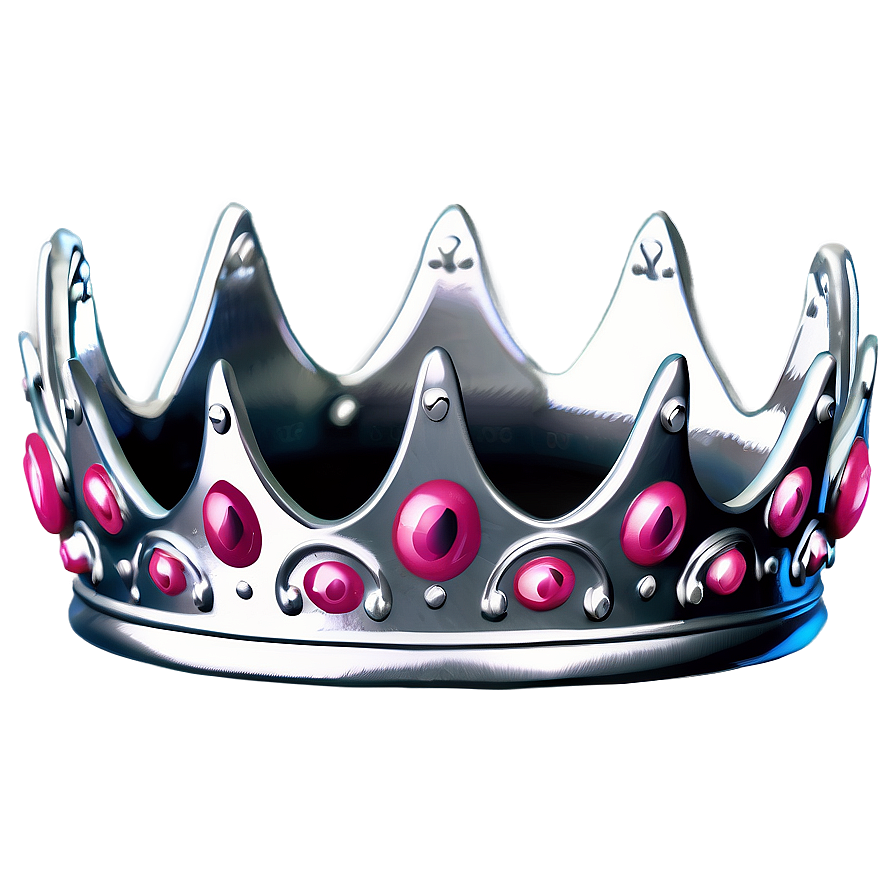 Silver Crown Design Png 57 PNG