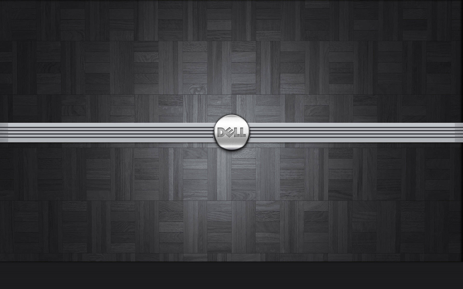 Silver Dell Laptop Logo Wallpaper
