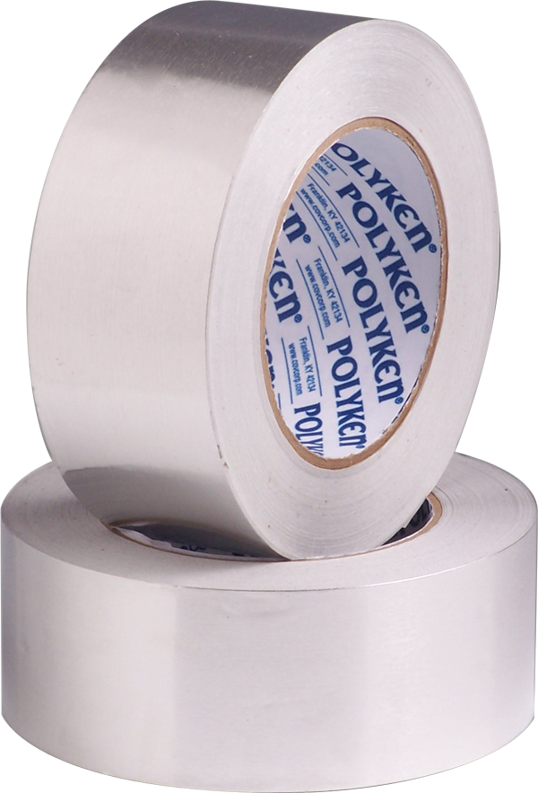 Silver Duct Tape Rolls PNG