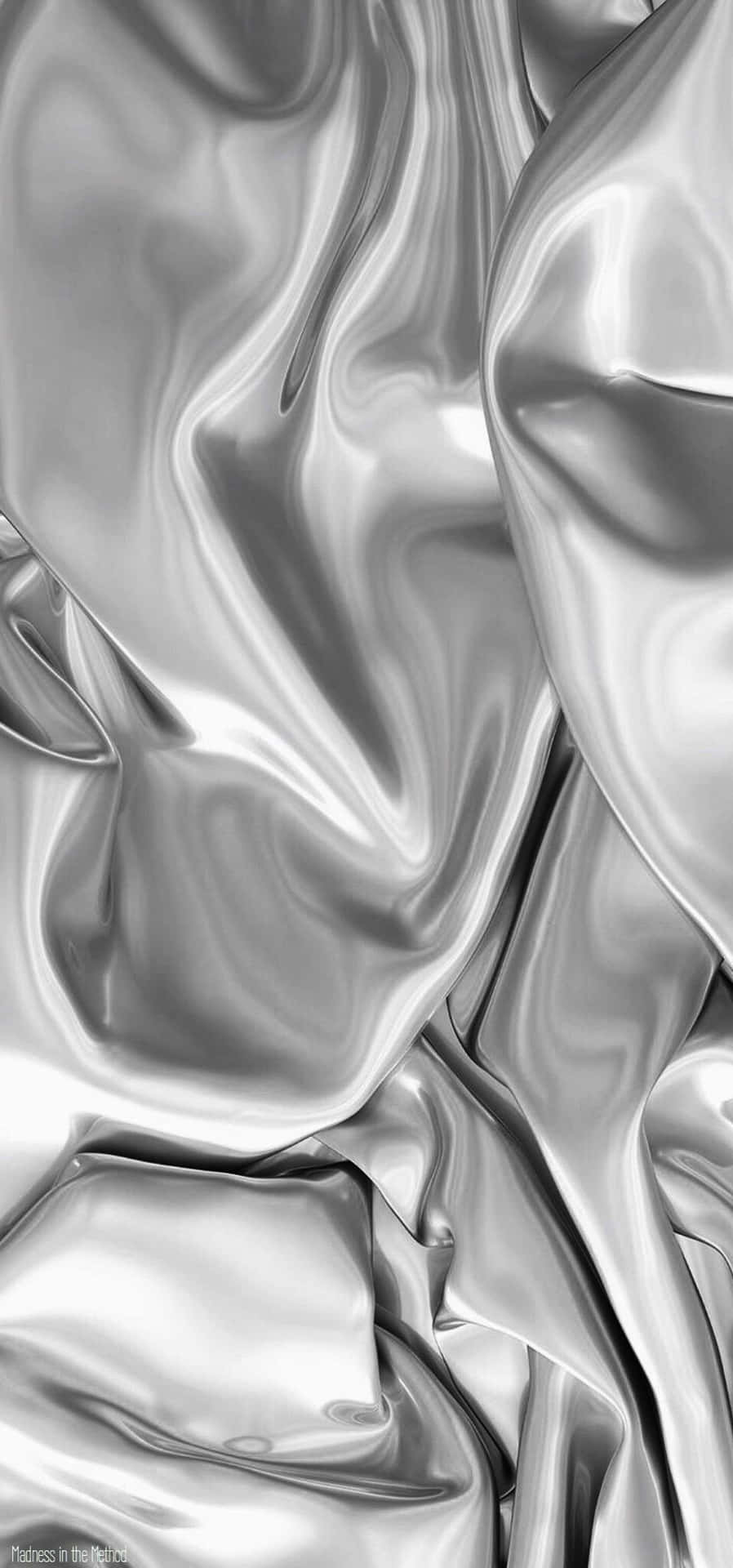 Silver Fluid Aesthetic.jpg Wallpaper
