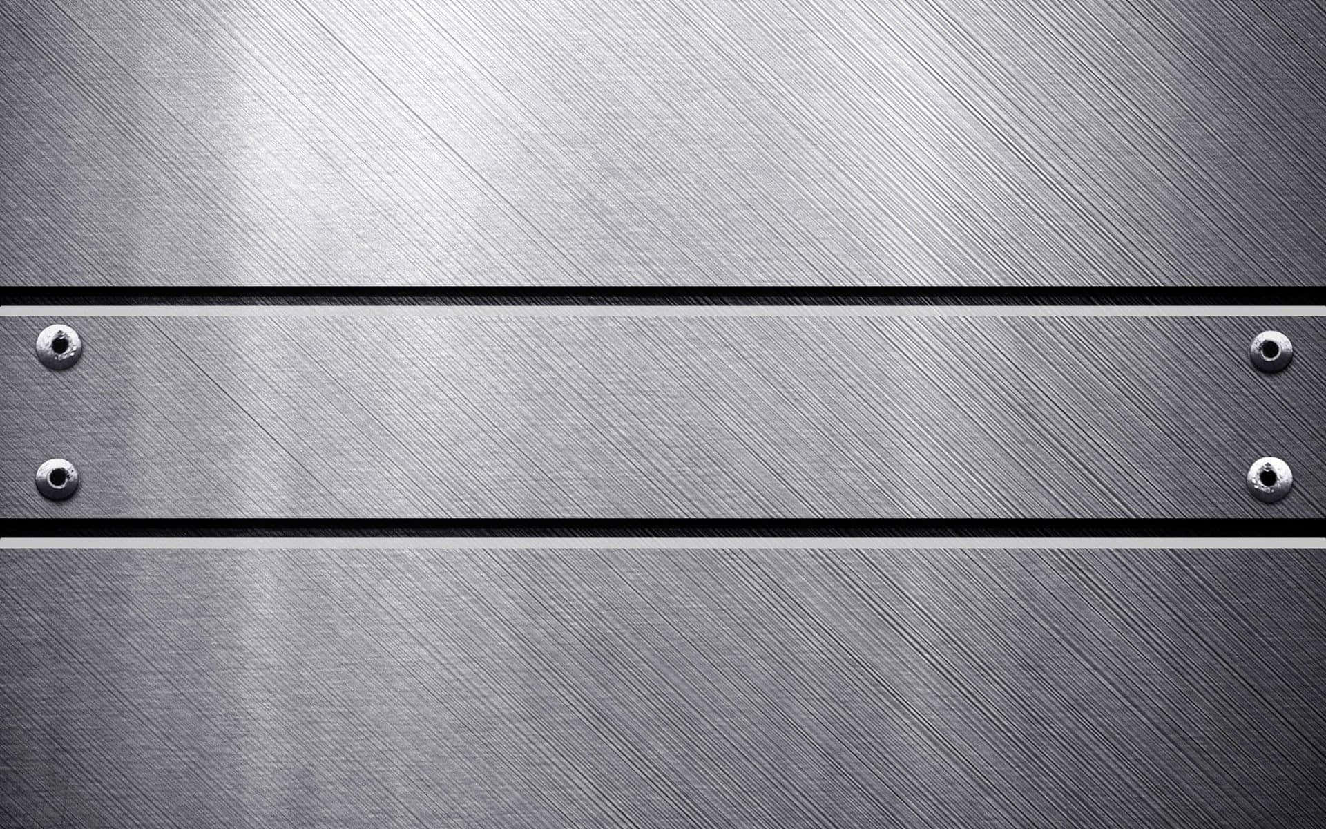 Shiny silver foil on a black background