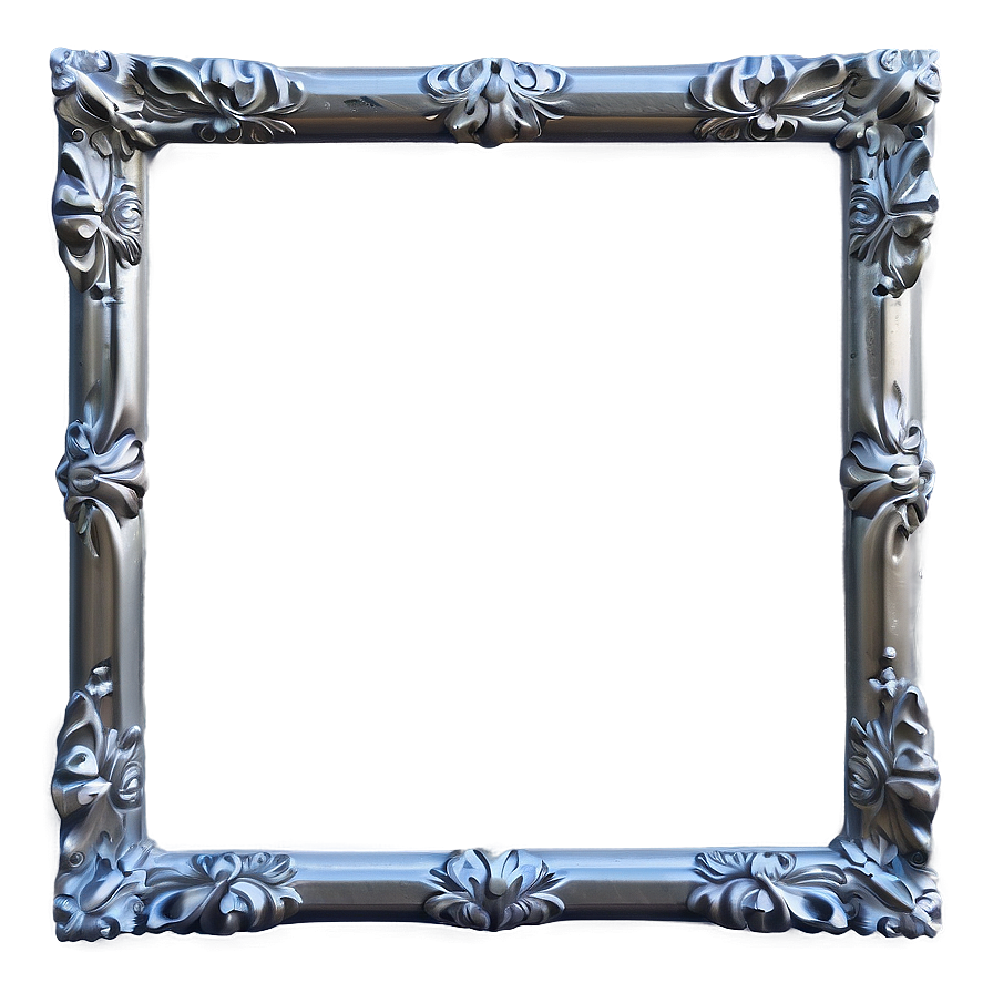 Silver Frame Png 43 PNG