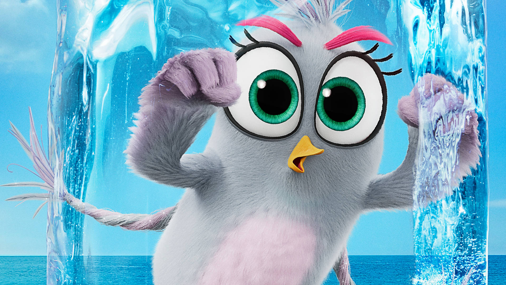 Silver From The Angry Birds Movie 2 Wallpaper