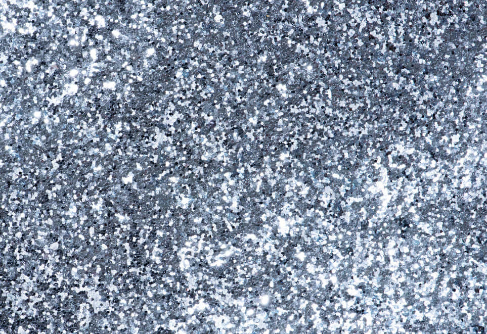 Silver Glitter Background Shimering Black