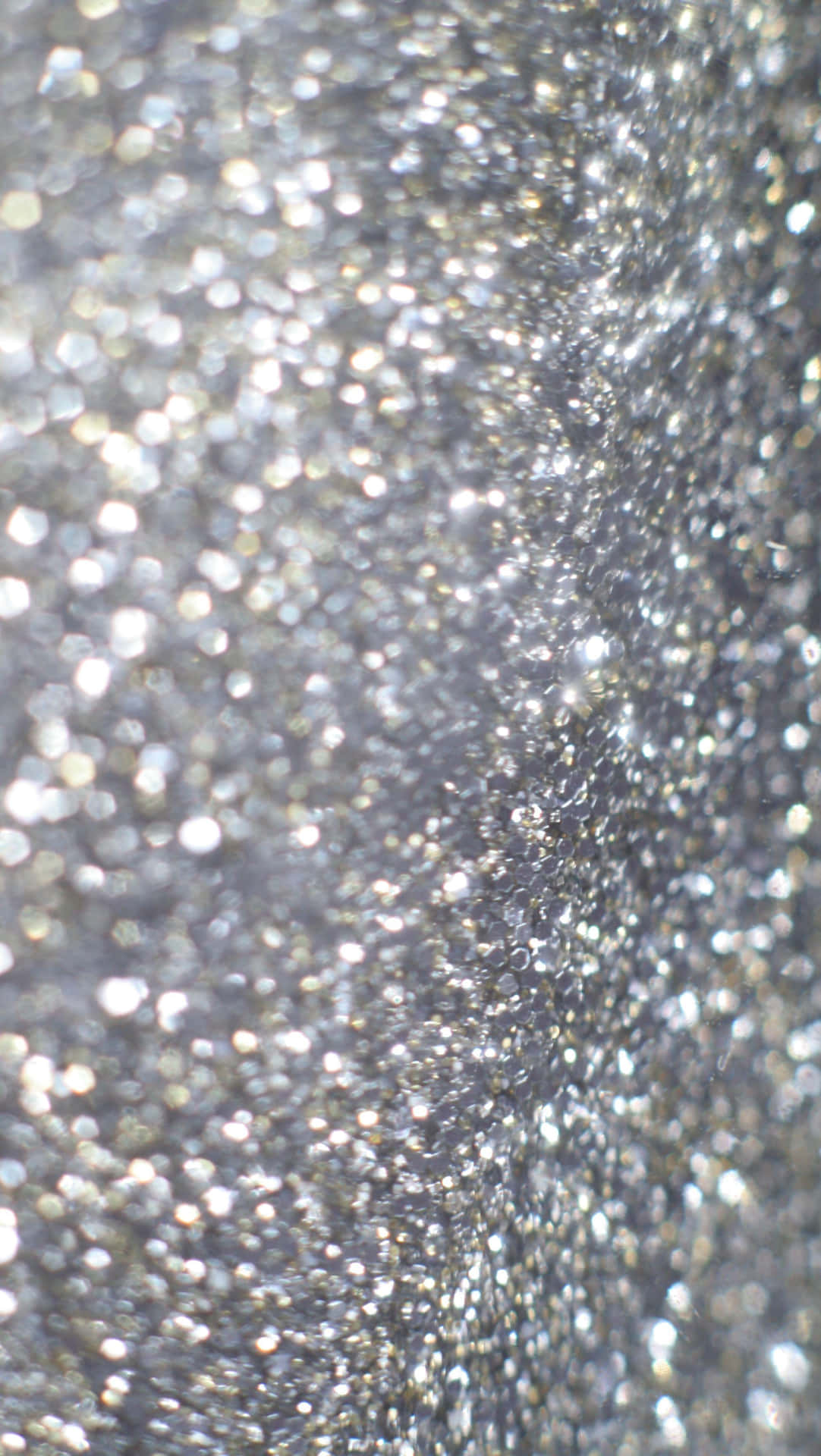 Silver Glitter Background Blurry Upper Lower