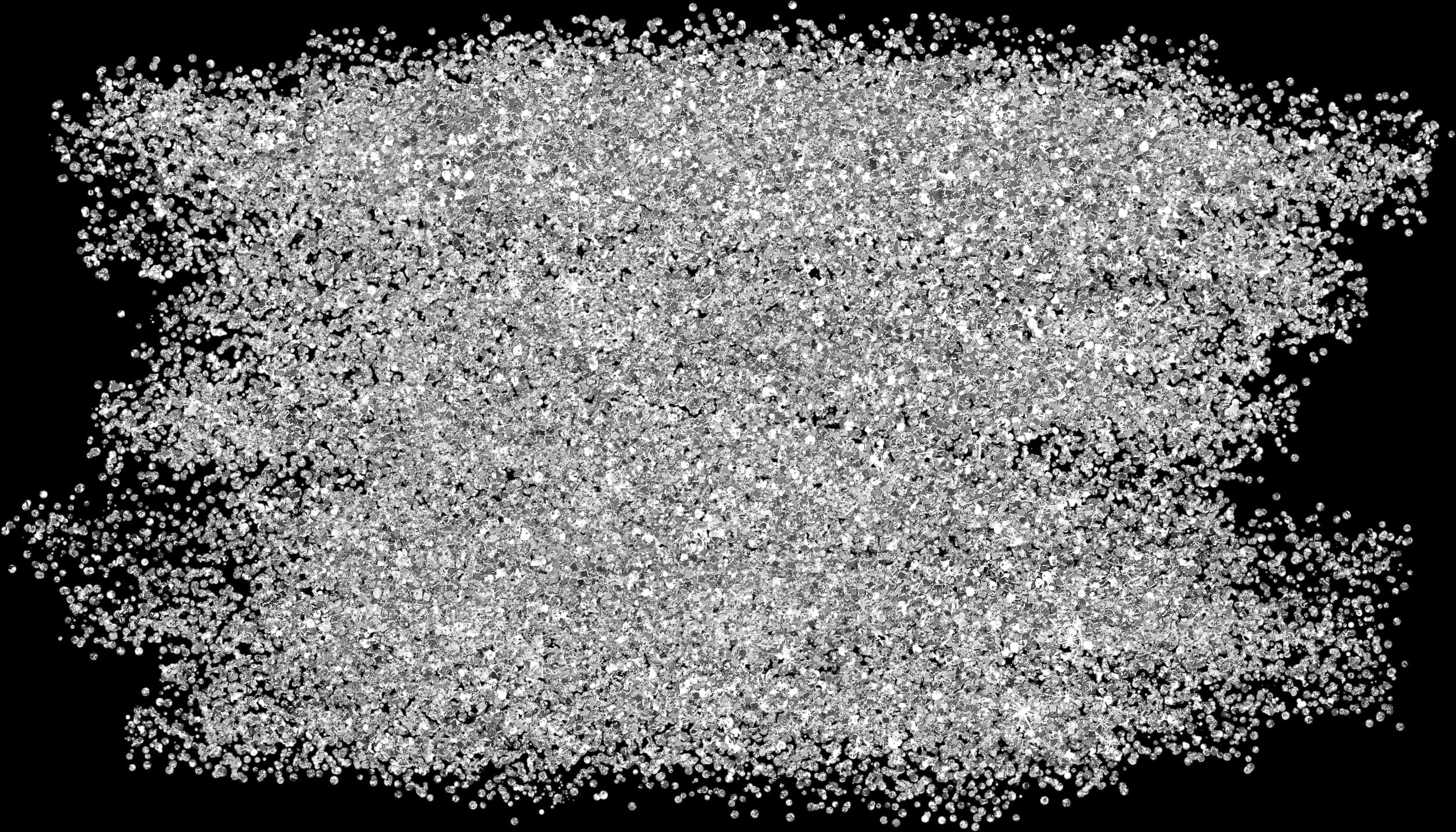 Silver Glitter Texture PNG