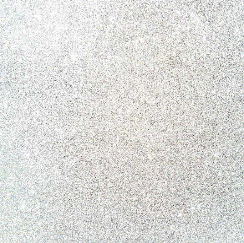 Silver Glitter Texture White Wallpaper