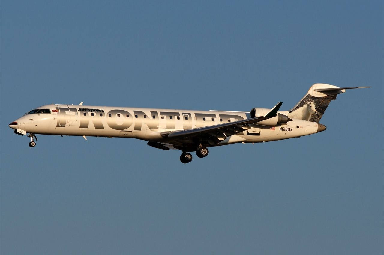 Silver Logo Frontier Airlines Wallpaper