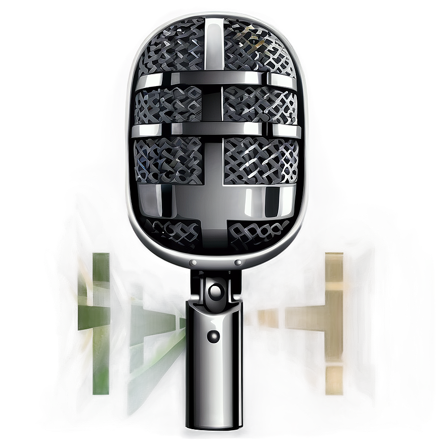 Silver Microphone Png Dob PNG