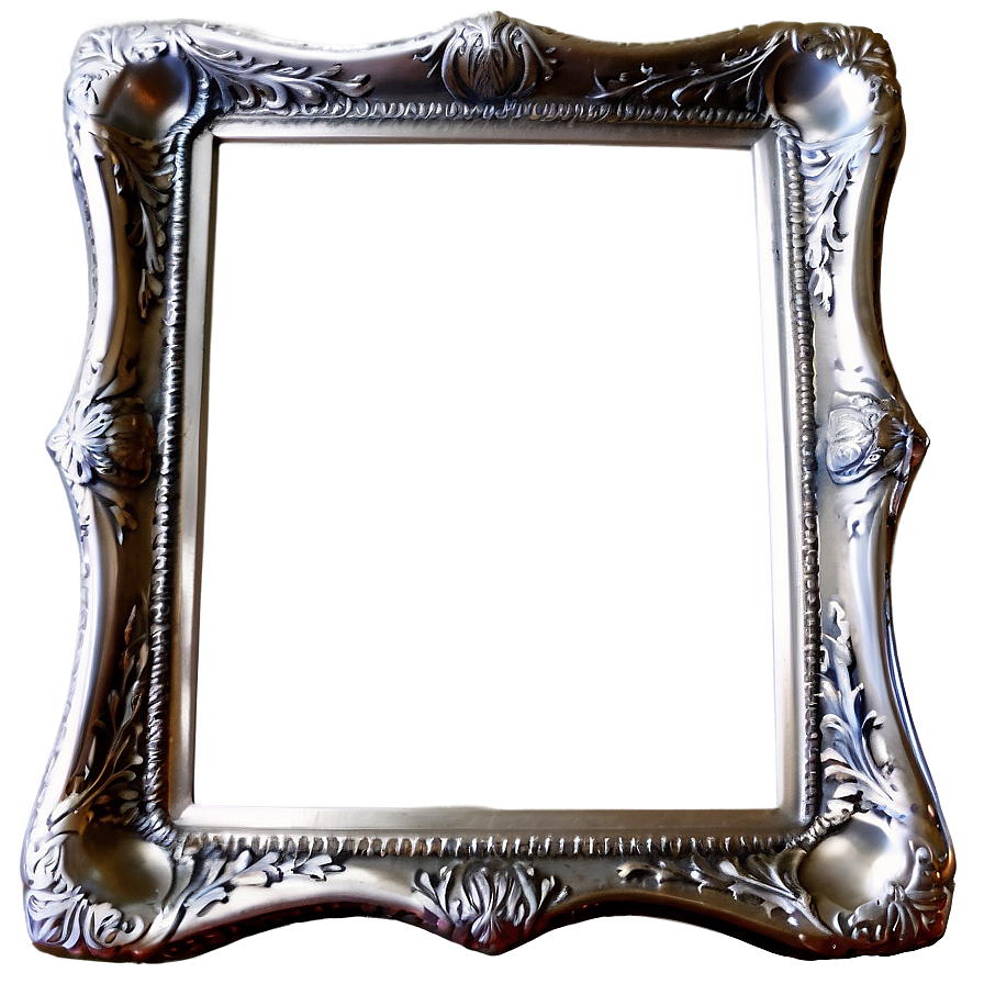 Silver Photo Frame Png Eil PNG