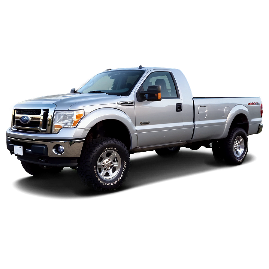 Silver Pickup Truck Png Omf52 PNG