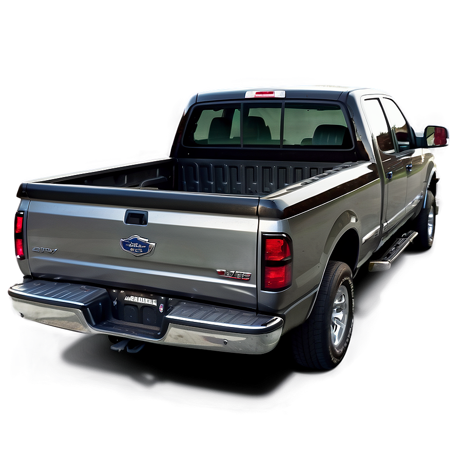 Silver Pickup Truck Png Sxy36 PNG