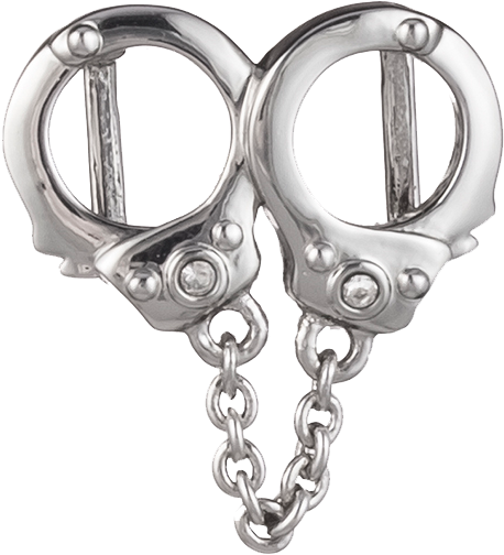 Download Silver Police Handcuffs | Wallpapers.com