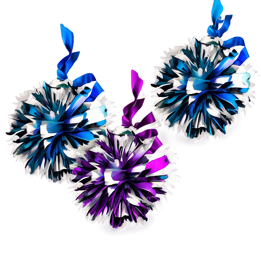 Silver Pom Poms Png Idu PNG