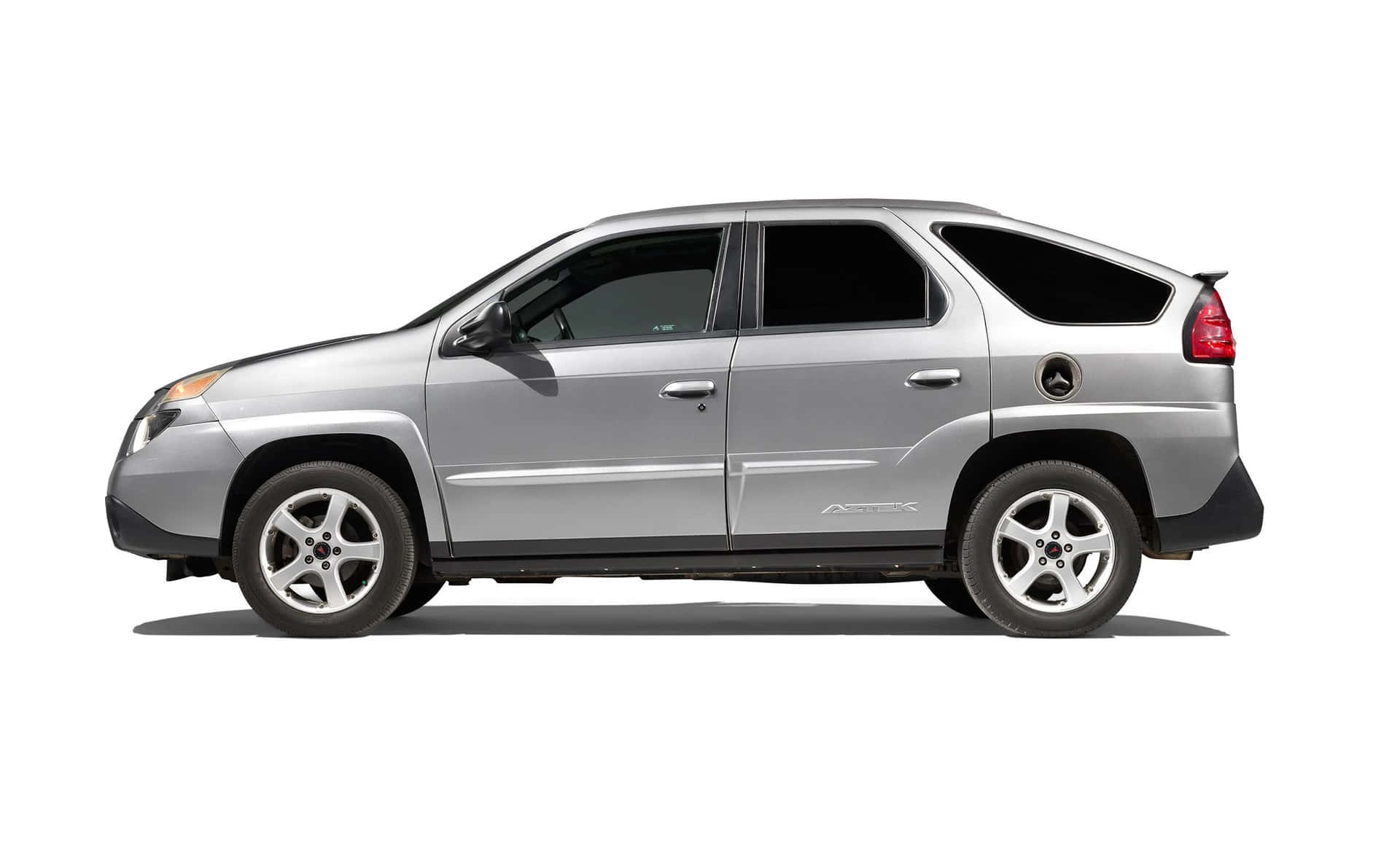 Vue Latérale De La Pontiac Aztek Argent Fond d'écran