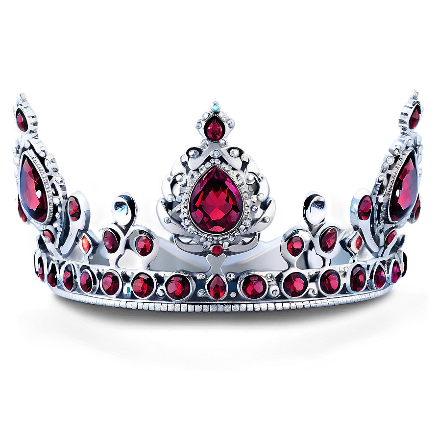 Silver Queen Crown Png Vcg PNG