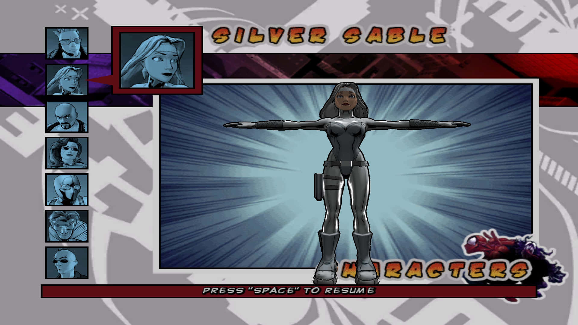 Silver Sable - The Strategic Savvy Superhero Wallpaper