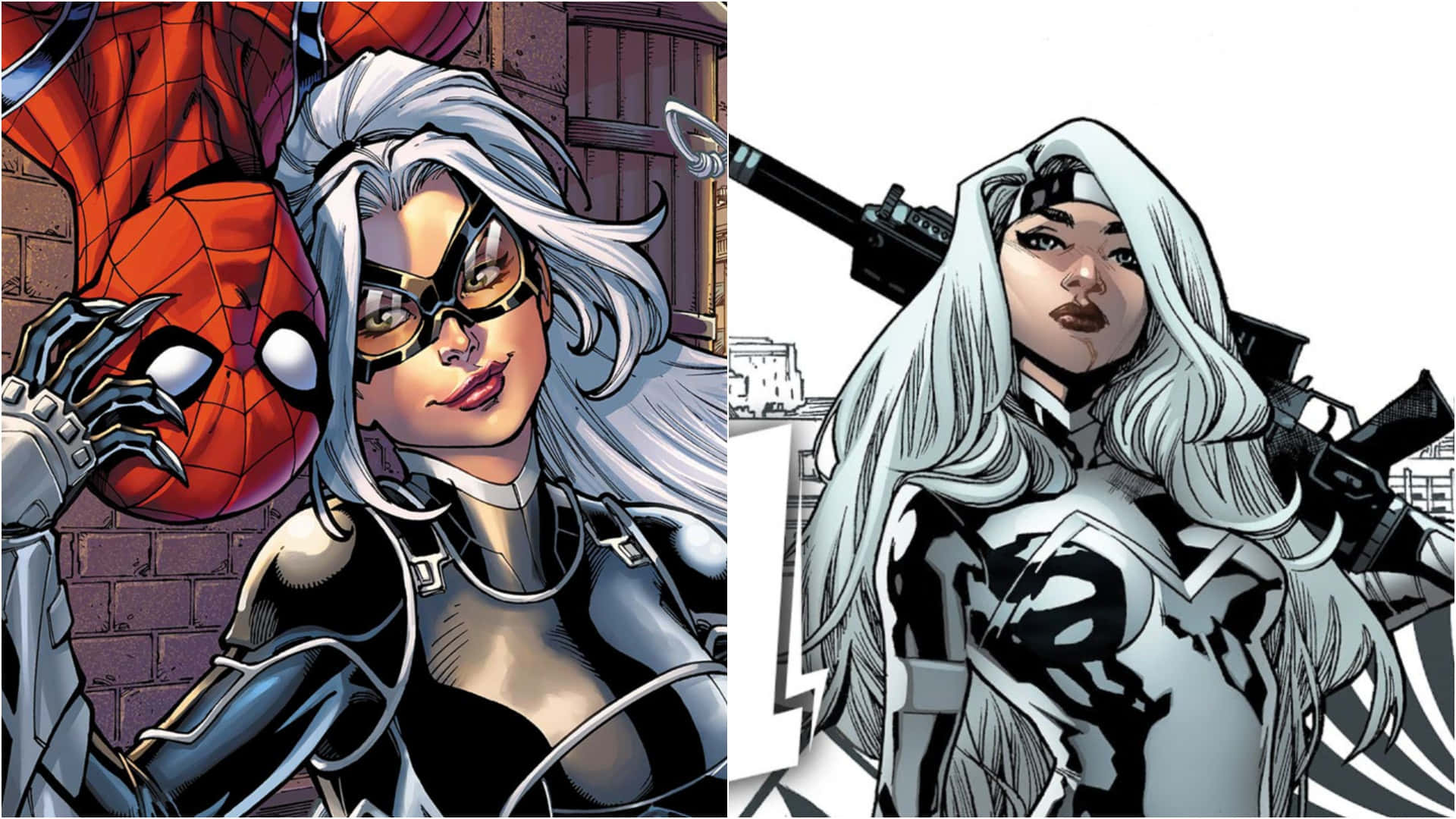 Silver Sable, Marvel Comic Book Heroine Wallpaper