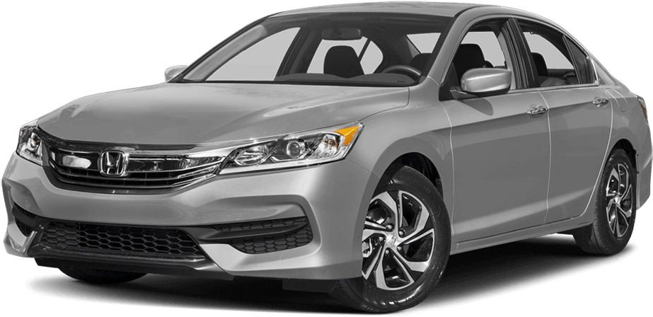 Silver Sedan Vehicle Profile PNG