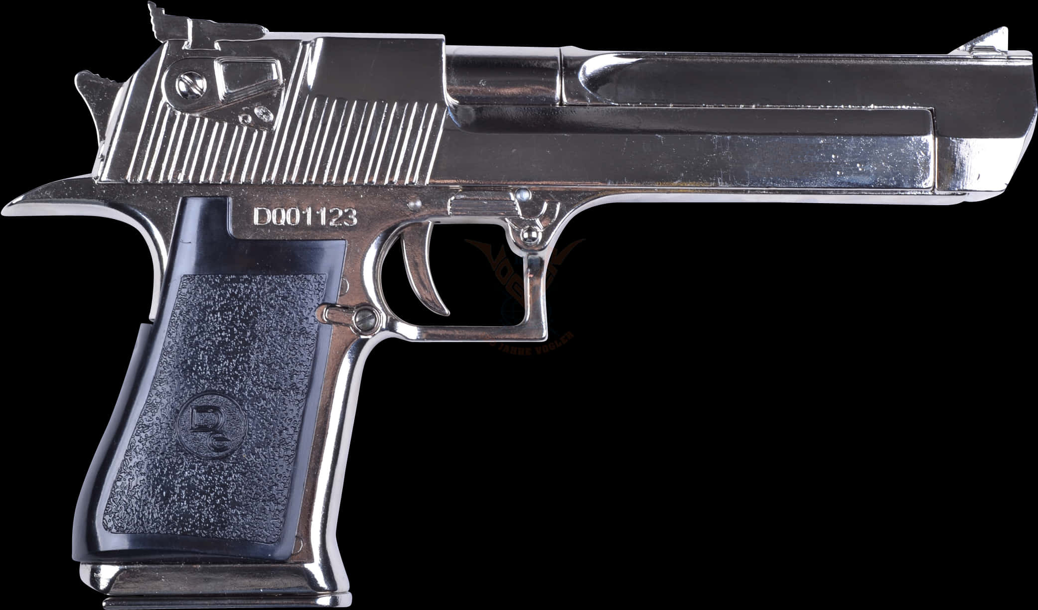 Silver Semi Automatic Pistol PNG