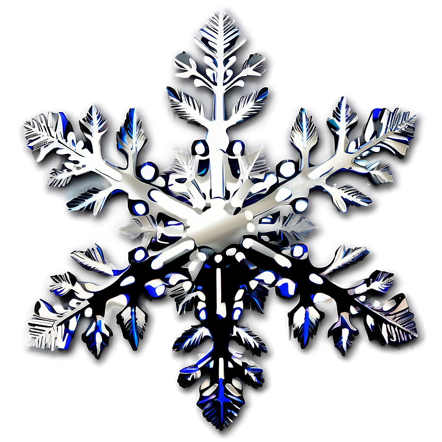 Silver Snowflake Design Png Pgj38 PNG