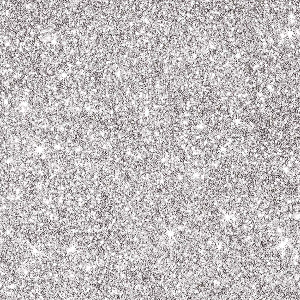 Bright and Shiny Silver Sparkle Background