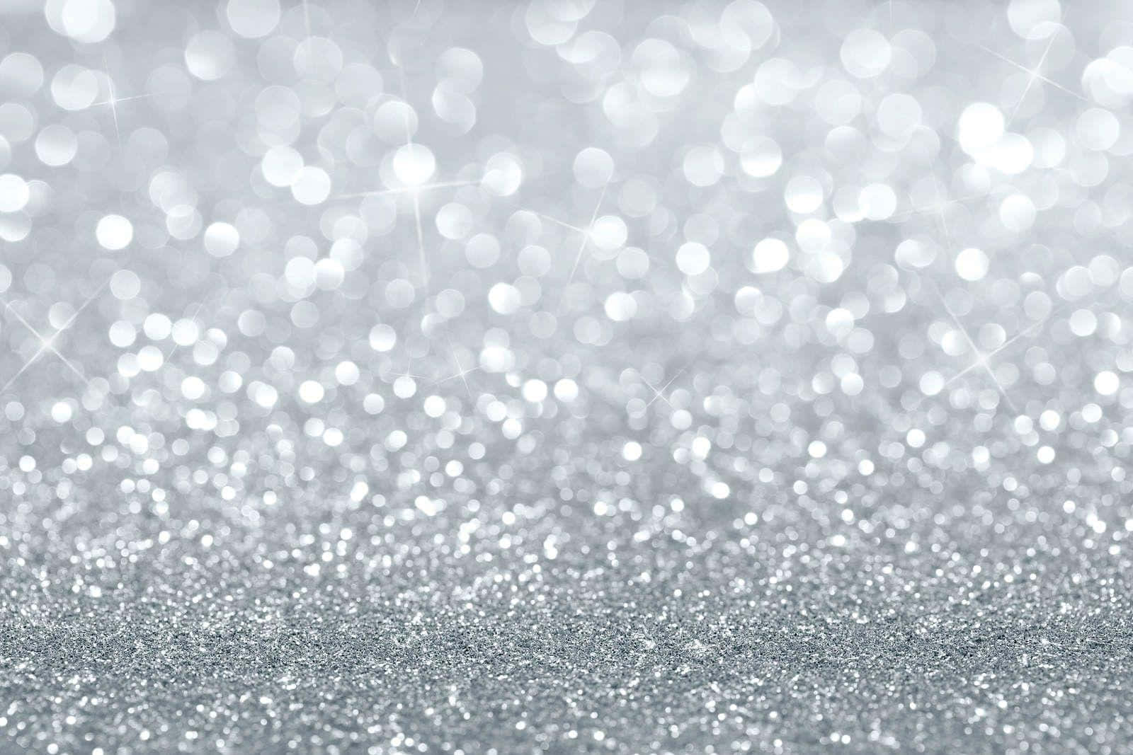 A mesmerizing silver sparkle background