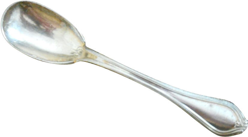 Silver Spoon Isolated PNG