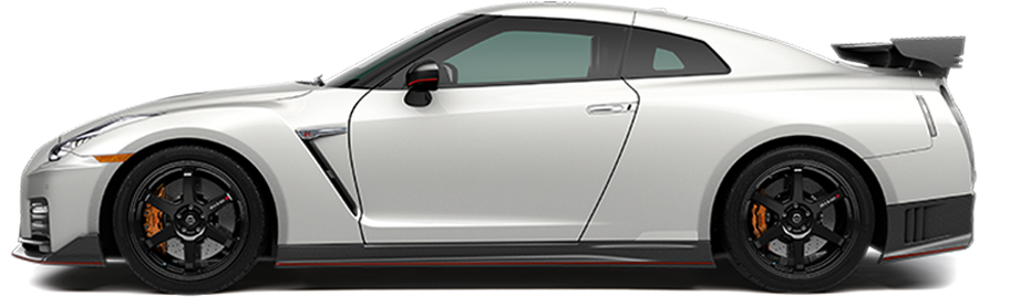 Silver Sports Car Profile View PNG