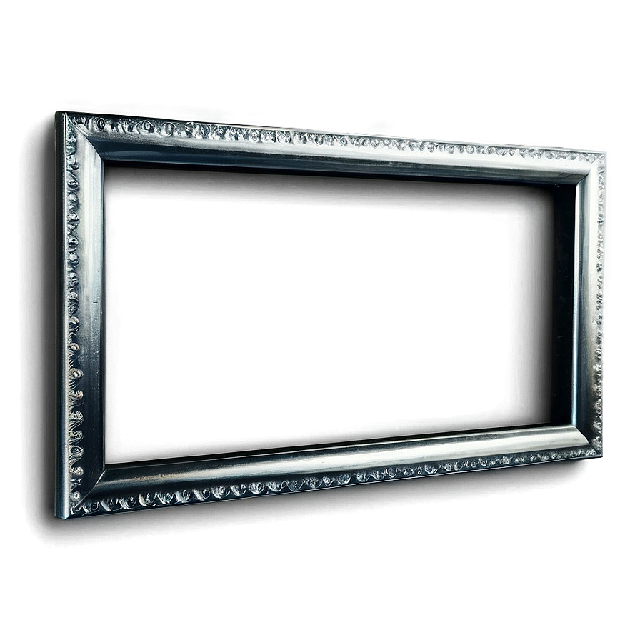 Silver Square Frame Png Ssf PNG