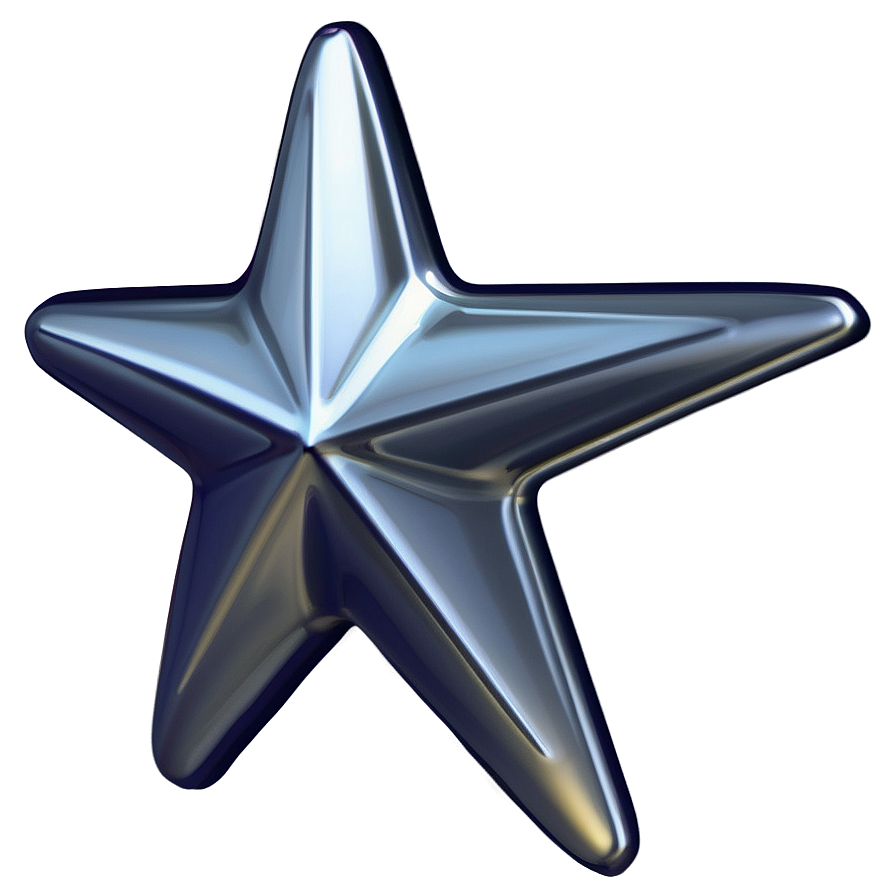Silver Star Icon Png 33 PNG