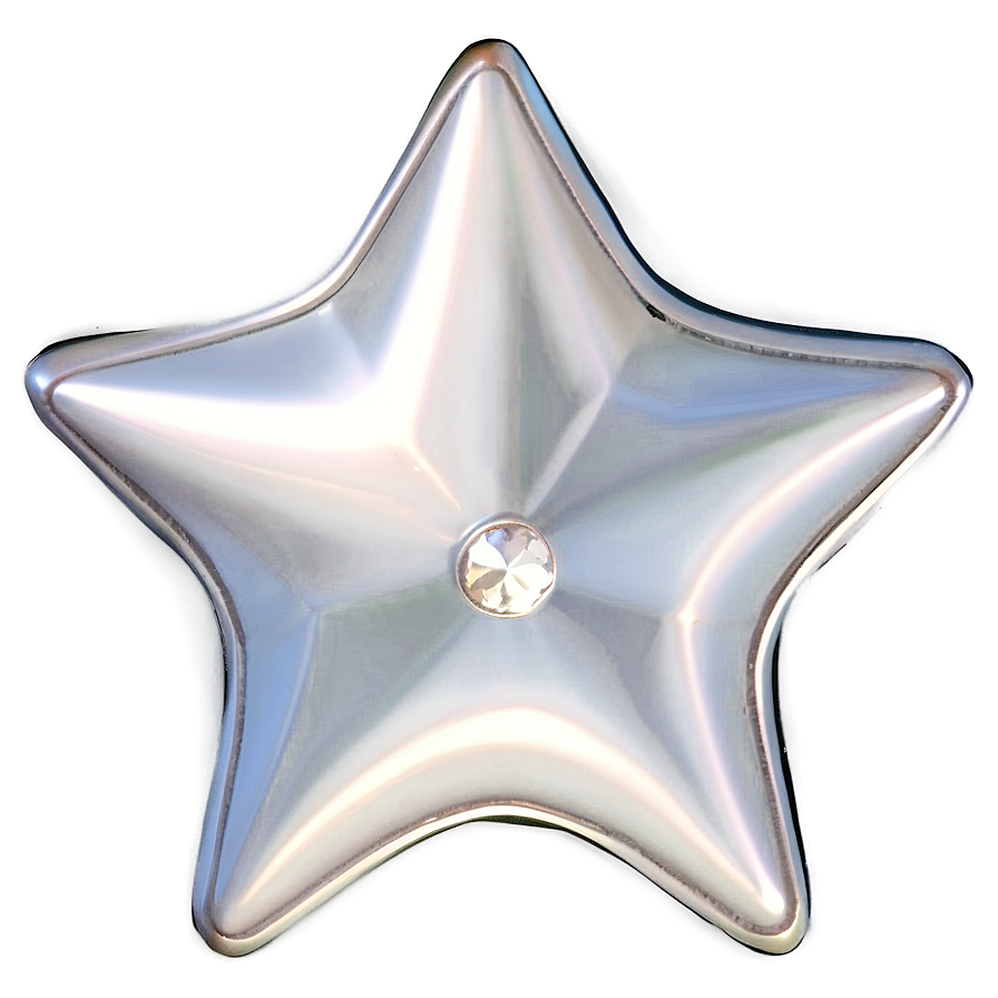 Silver Star Icon Png Wjc19 PNG