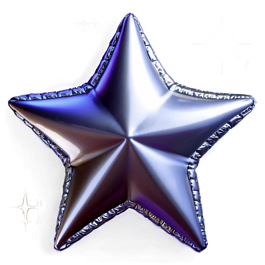 Silver Star Transparent Png 68 PNG