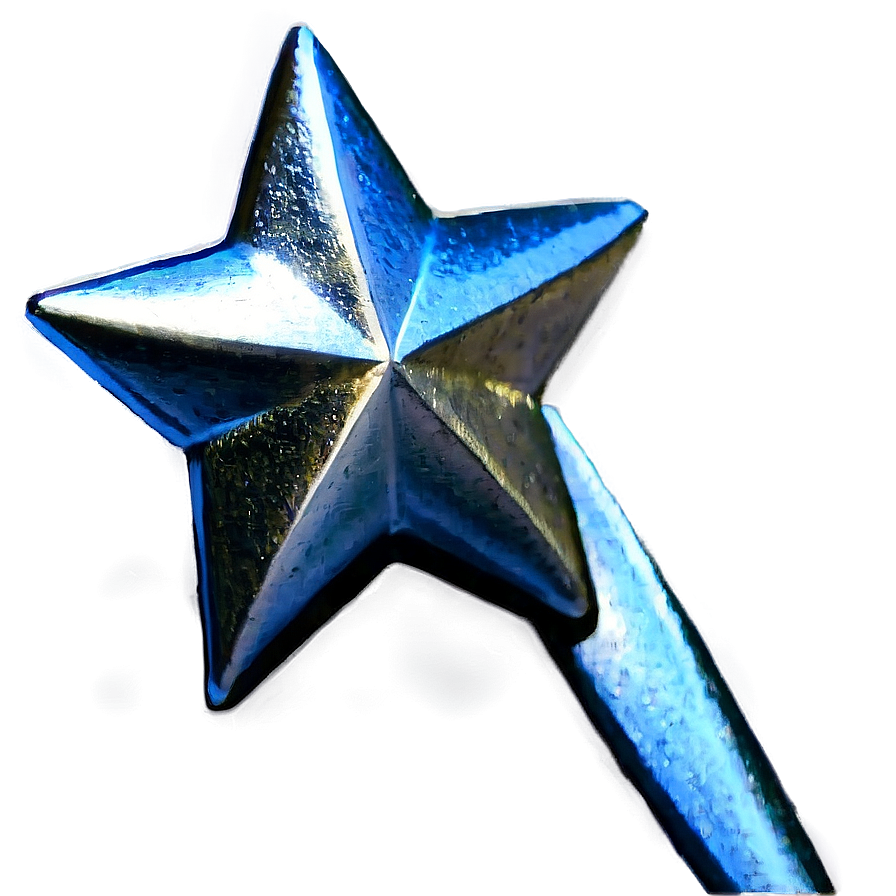 Silver Star Wand Png 88 PNG