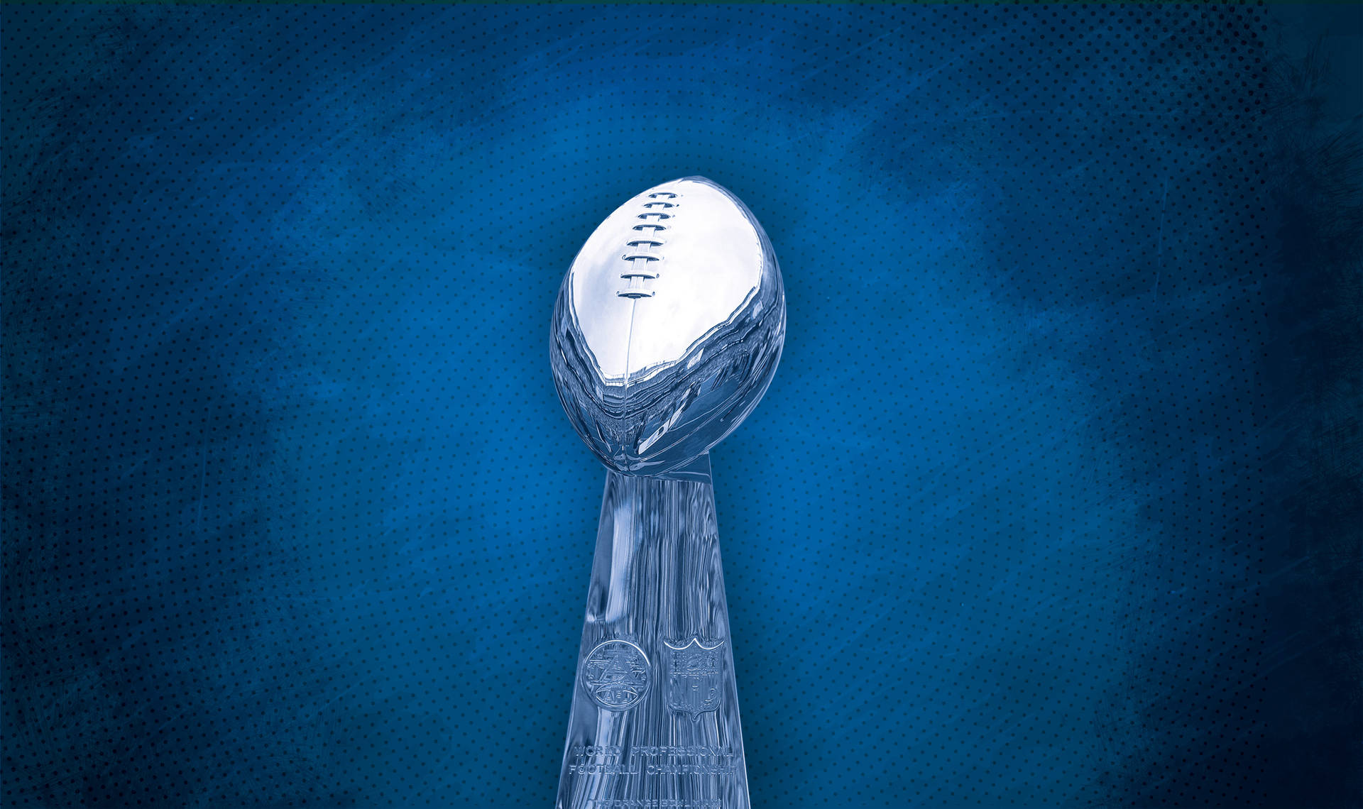 Silver Super Bowl Trophy Wallpaper