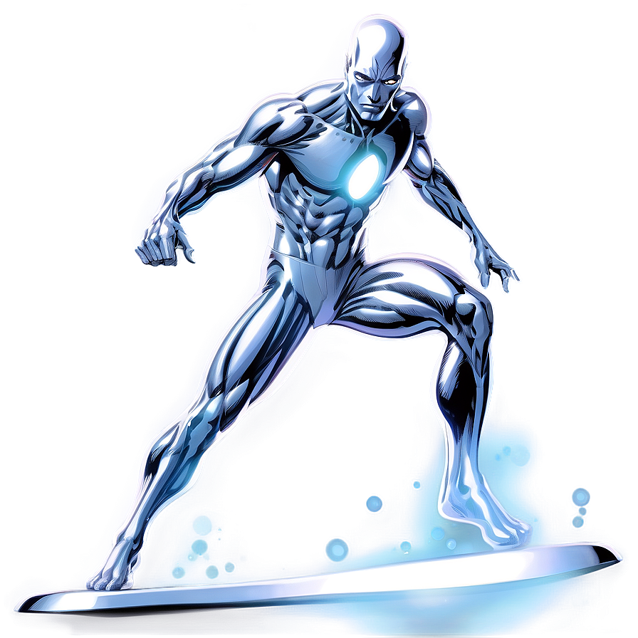 Silver Surfer Marvel Art Png 06202024 PNG