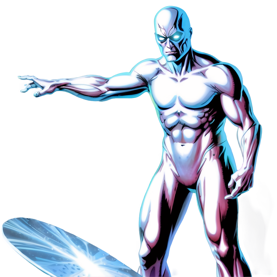 Silver Surfer Marvel Art Png 06202024 PNG