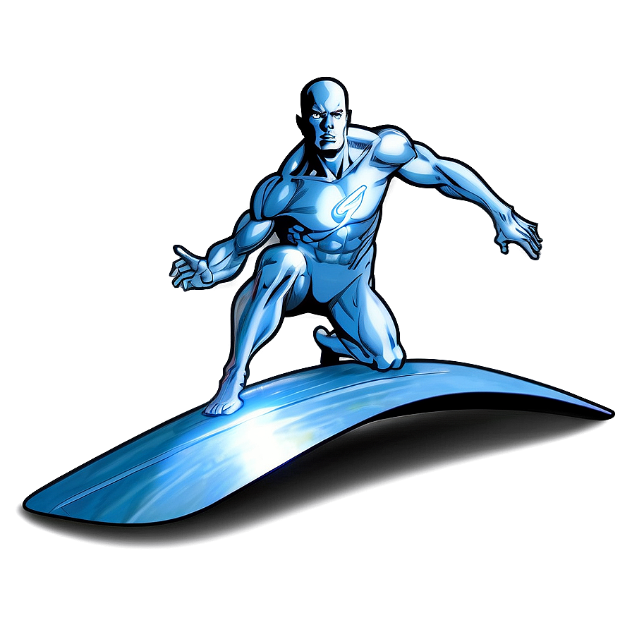 Silver Surfer Origin Story Png 06202024 PNG