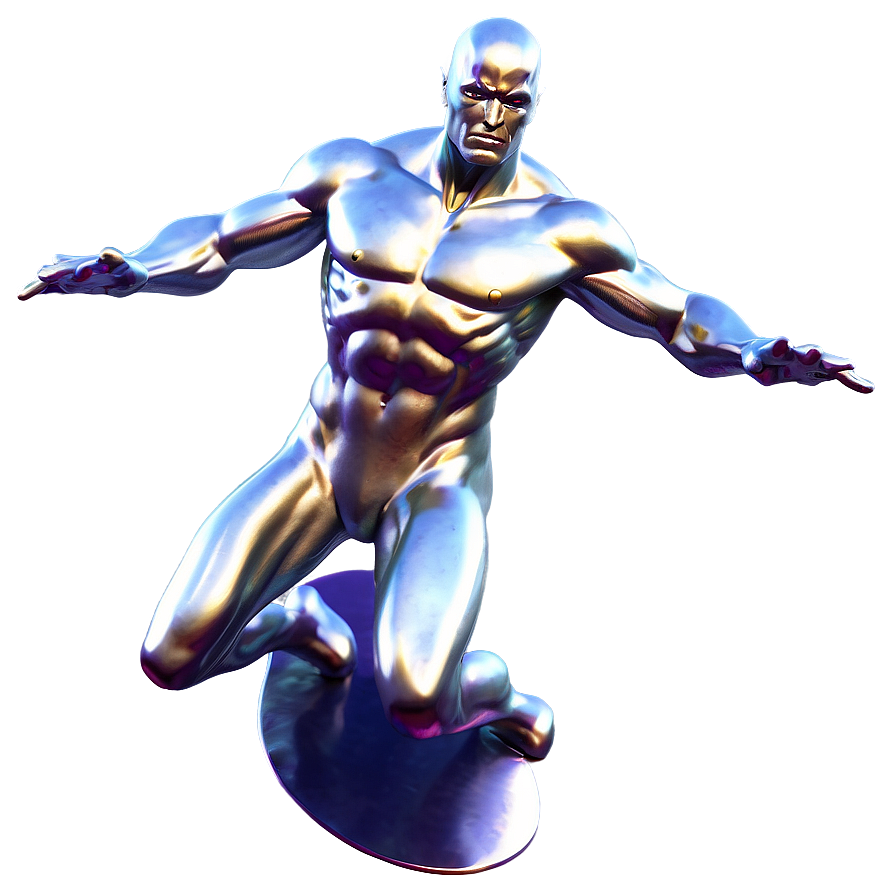 Silver Surfer Shimmer Effect Png 65 PNG