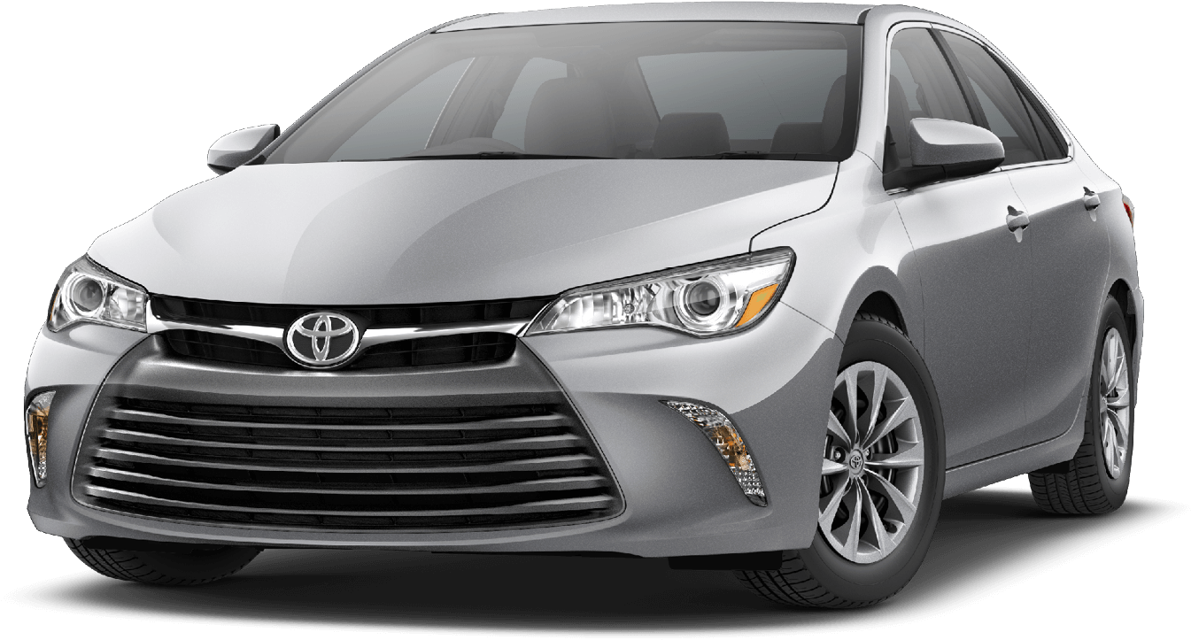 Silver Toyota Camry Front View PNG