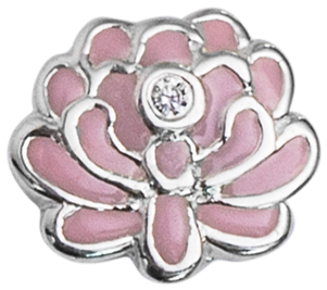 Silverand Pink Chrysanthemum Jewelry PNG