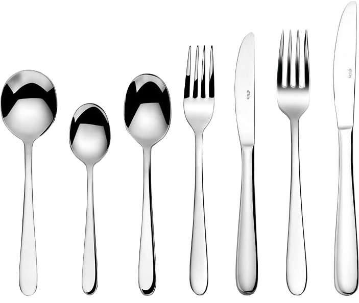 Silverware Set Display PNG