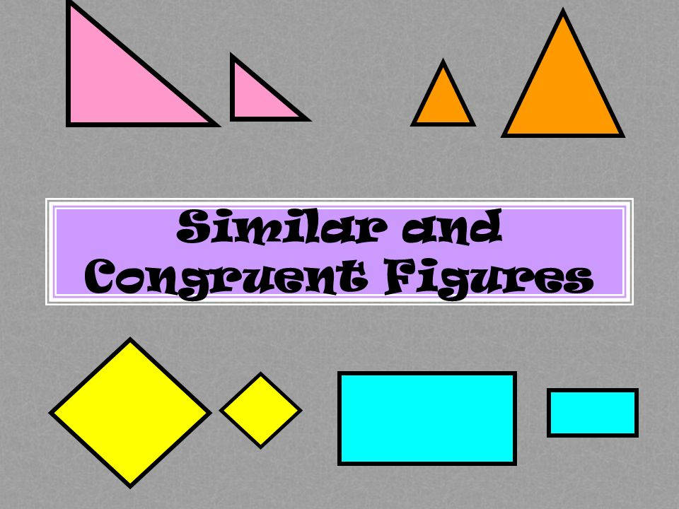Similar And Congruent Figures Wallpaper