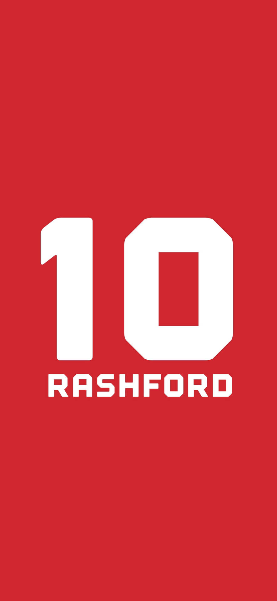 Semplice 10 Rashford Sfondo