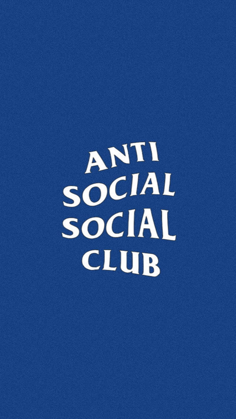 Simple Anti Social Social Club Blue