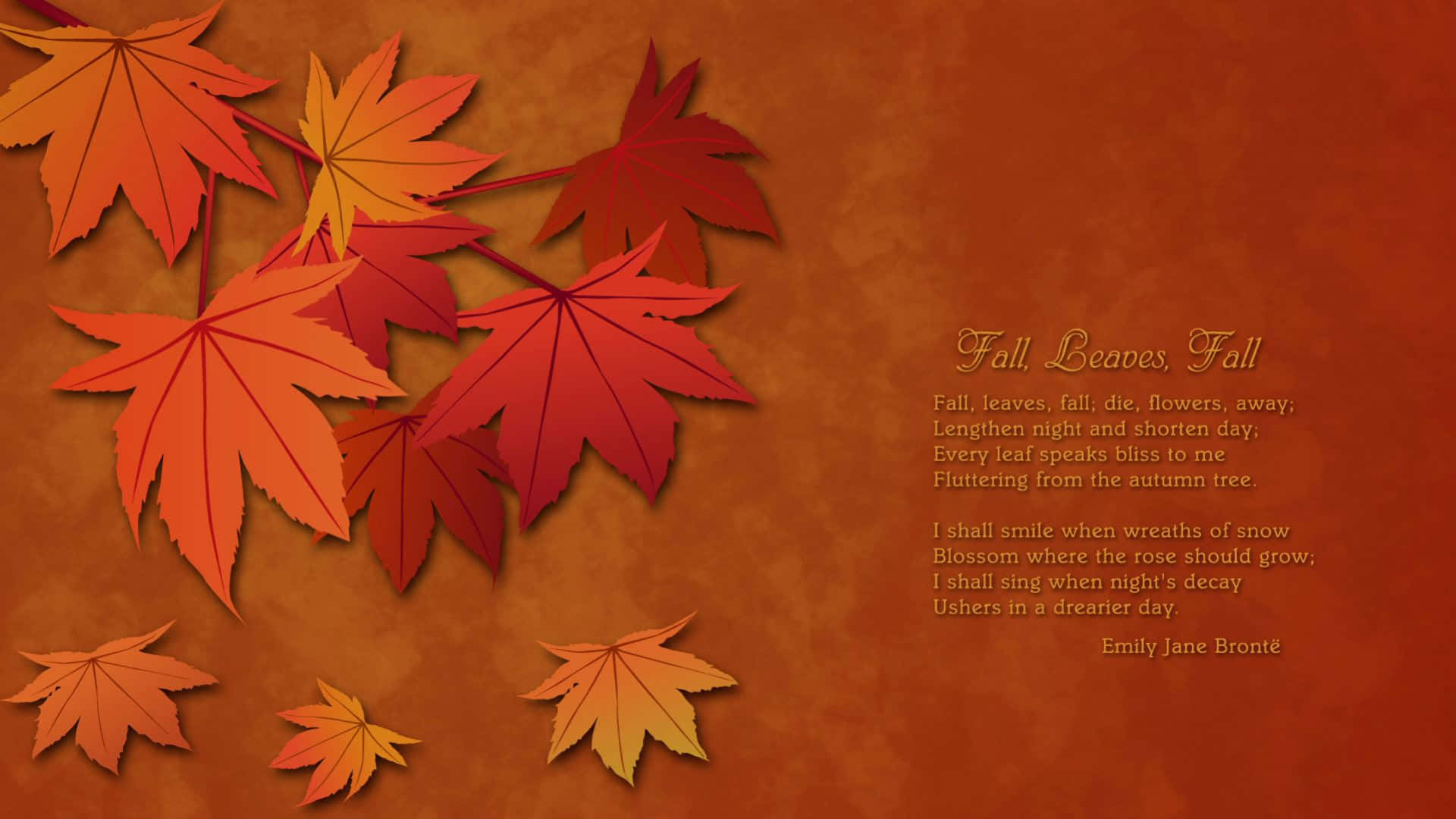 Explore the beauty of autumn with Simple Autumn Wallpaper