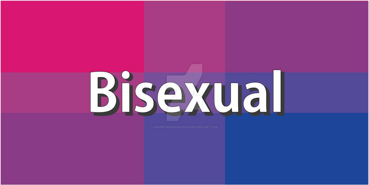 Simple Bisexual Pride Flag Background