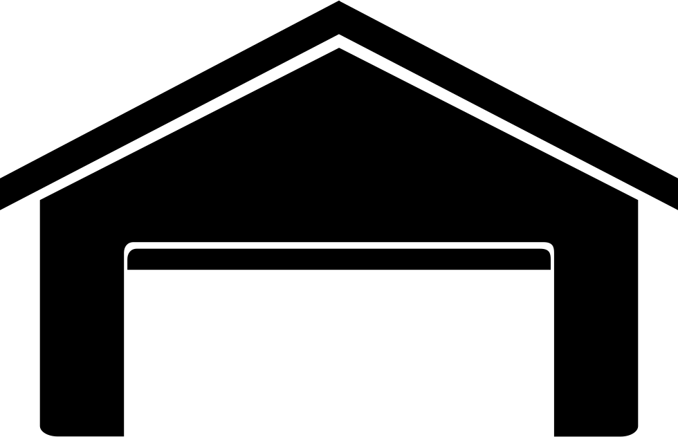 Simple Black House Outline PNG
