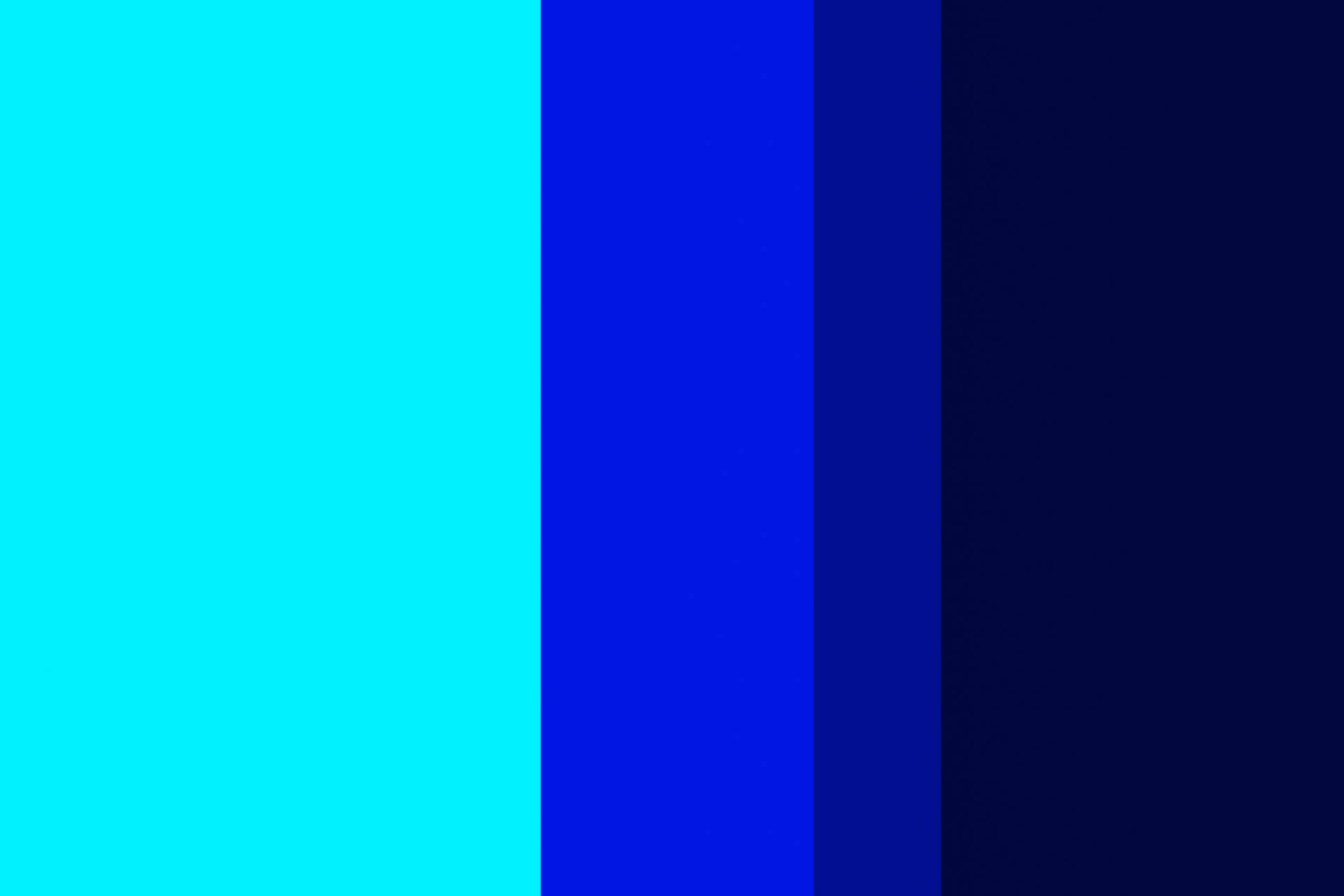 Simple Blue Abstract Color Palette